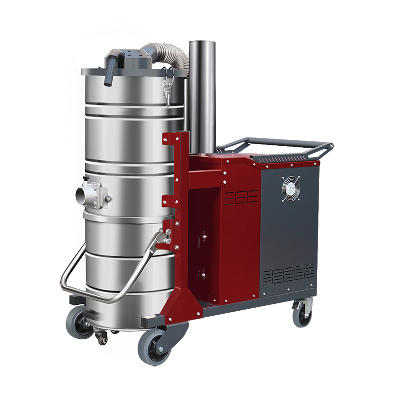 丽水坦洁380V 双桶手动反吹工业吸尘器X8系列