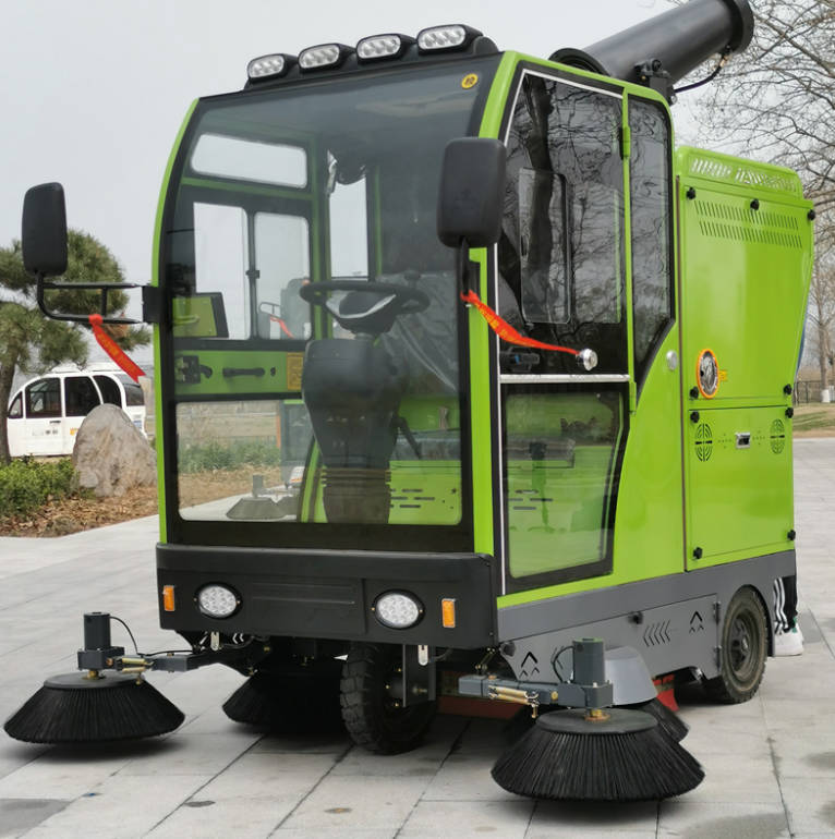 丽水道路清洁广泛应用电动环卫清扫车